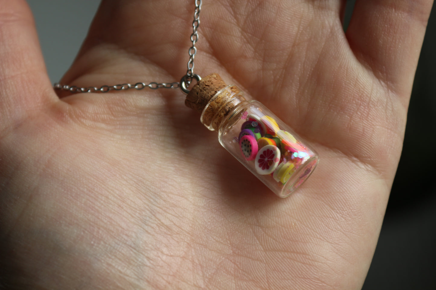 Collier Fiole Tutti Frutti