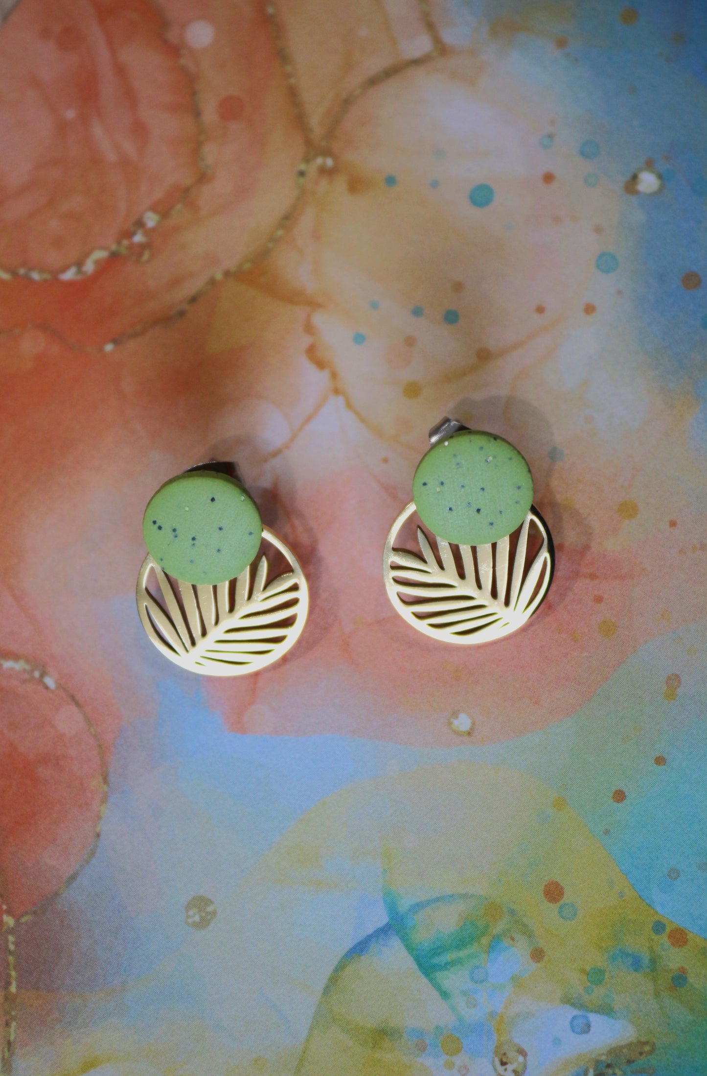 Boucles d'oreilles Jungle