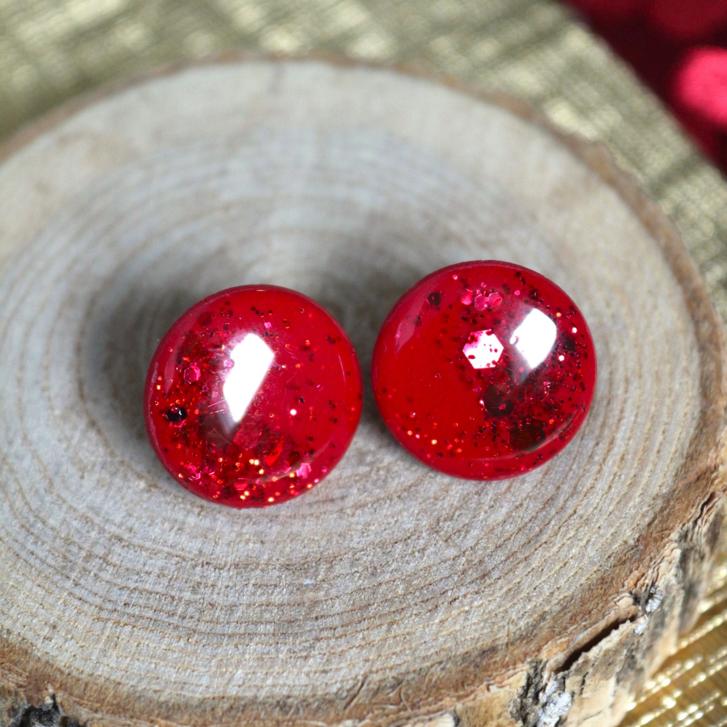 Boucles d'oreilles Chloé - Ruby